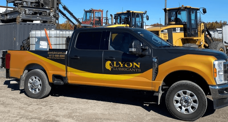 Lyon Lubricants Delivery Truck